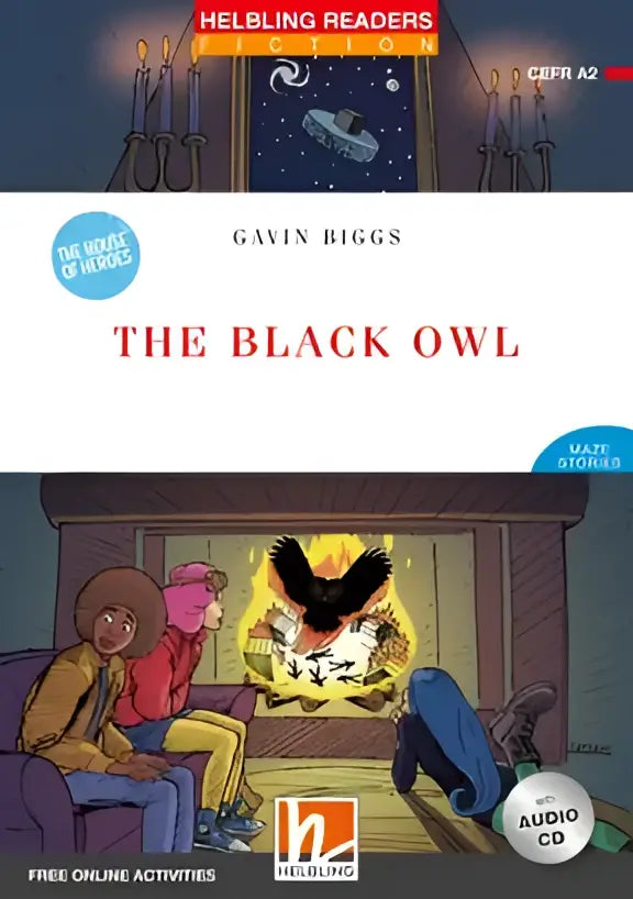 Het zwarte uil kinderboek door Gavin Biggs Helbling Readers serie