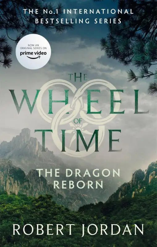The dragon reborn hardcover book from the wheel featuring misty mountains now a major tv series