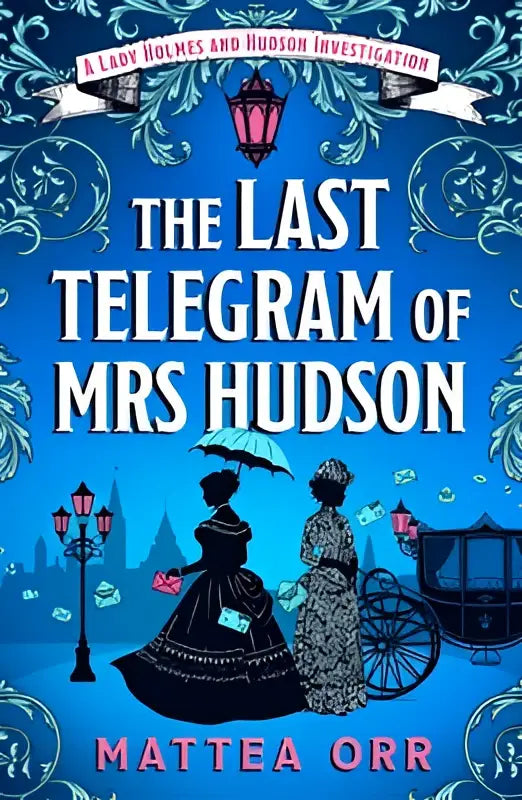 De laatste telegram van mevrouw hudson toont een historisch zwart-wit telegram met handgeschreven tekst de laatste telegram