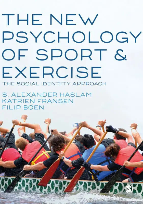 De omslag van het boek the new psychology of sport and exercise met focus op social identity en exercise