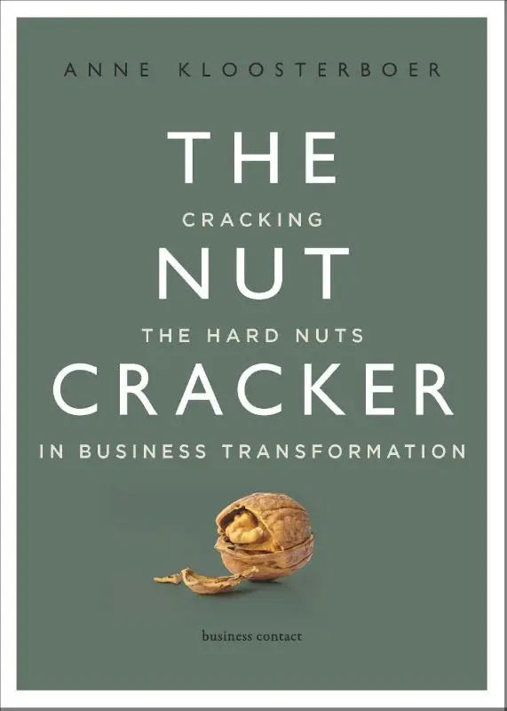 A cracked walnut with a textured brown shell and inner nutmeat visible, featured in the nutcracker product image