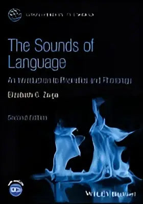 The sounds of language second edition by elizabeth c is a pink book introducing phonetics and phonology concepts