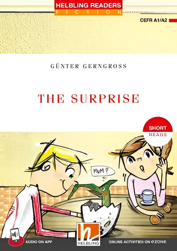 Boek De verrassing van Günter Gerngross met kleurrijke cartoons op cover