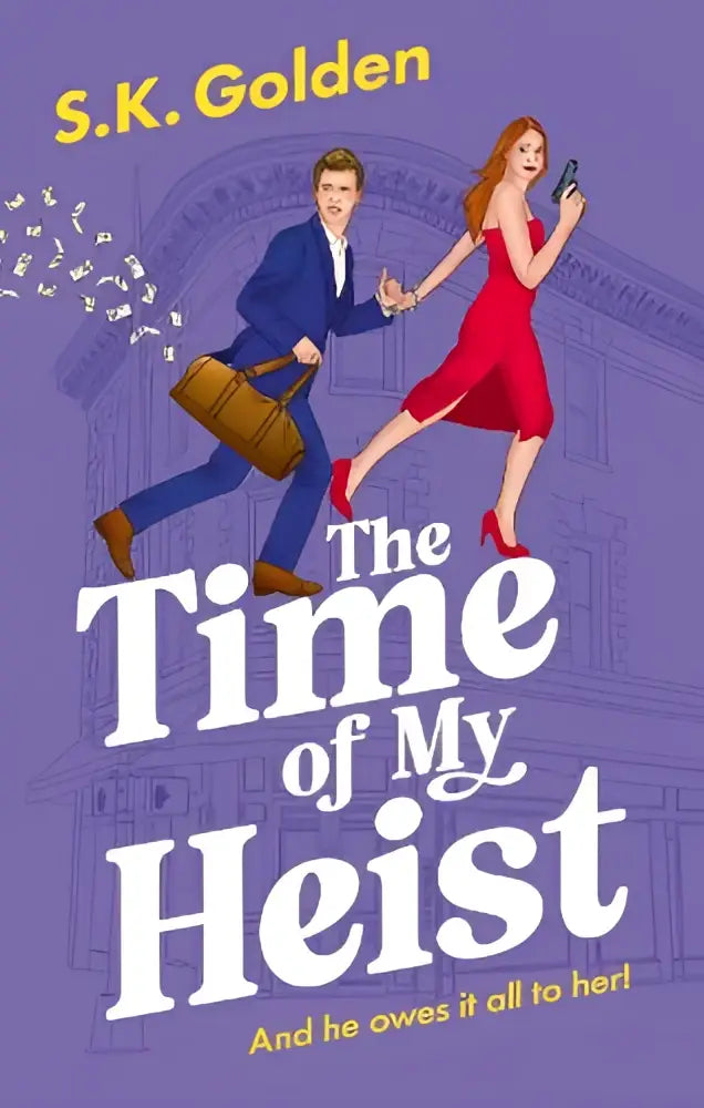 The time of my heist door s.k. is een boek van joffe books over de time met een opvallende omslag in donkere tinten