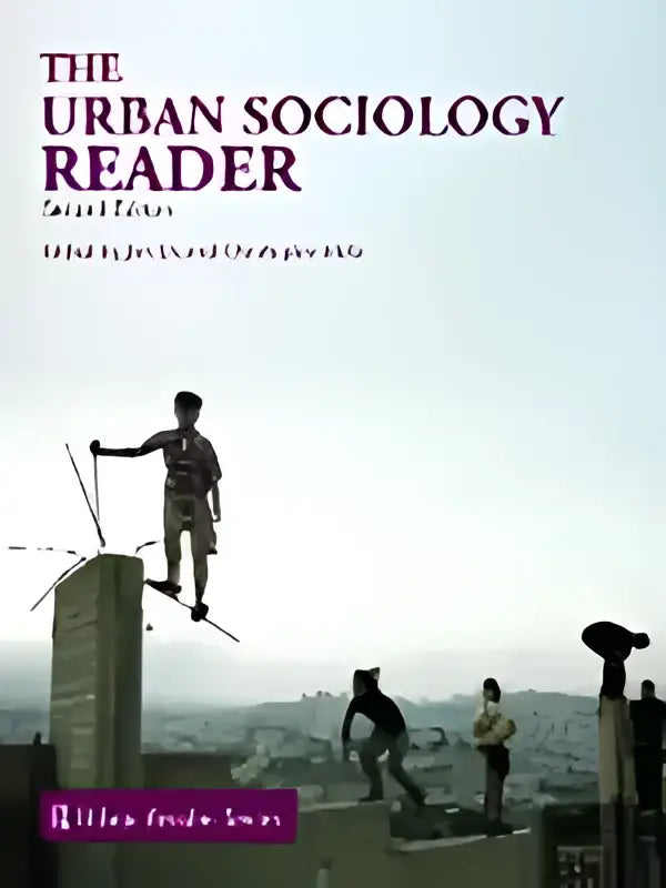 The urban sociology reader hardcover book with a muted gray cover and black text for academic study
