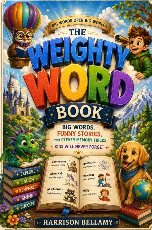 The weighty word book a colorful children’s educational book with big words funny stories and clever memory tricks