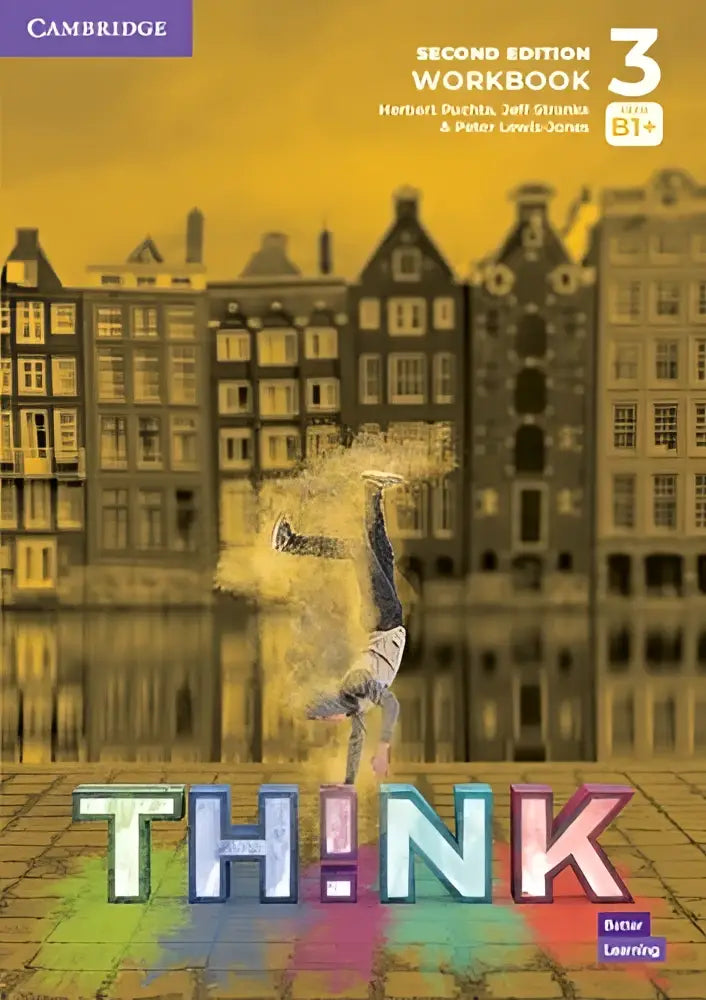 Think second edition workbook british english level 3 met een levendige omslag en acrobatische flip voor the english course