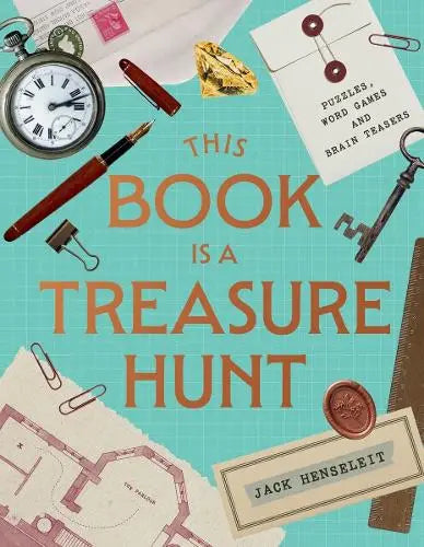 This Book is a Treasure Hunt - Puzzles, word games and brain teasers