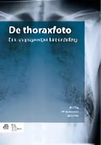 De thoraxfoto boek met minimalistisch zwart-wit ontwerp over geneeskunde algemeen en algemene onderwerpen van bsl media