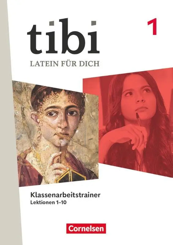 Cover van tibi band 1 allgemeine ausgabe ab 2025 met klassieke portret en modern rood getint studentenbeeld