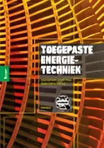 Abstracte oranje en gele cirkelpatronen op donkere achtergrond in toegepaste energietechniek van arie taal en egbert post