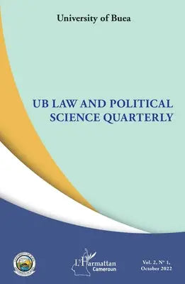 Ub law and political science quarterly vol 2, n° 1, october 2022