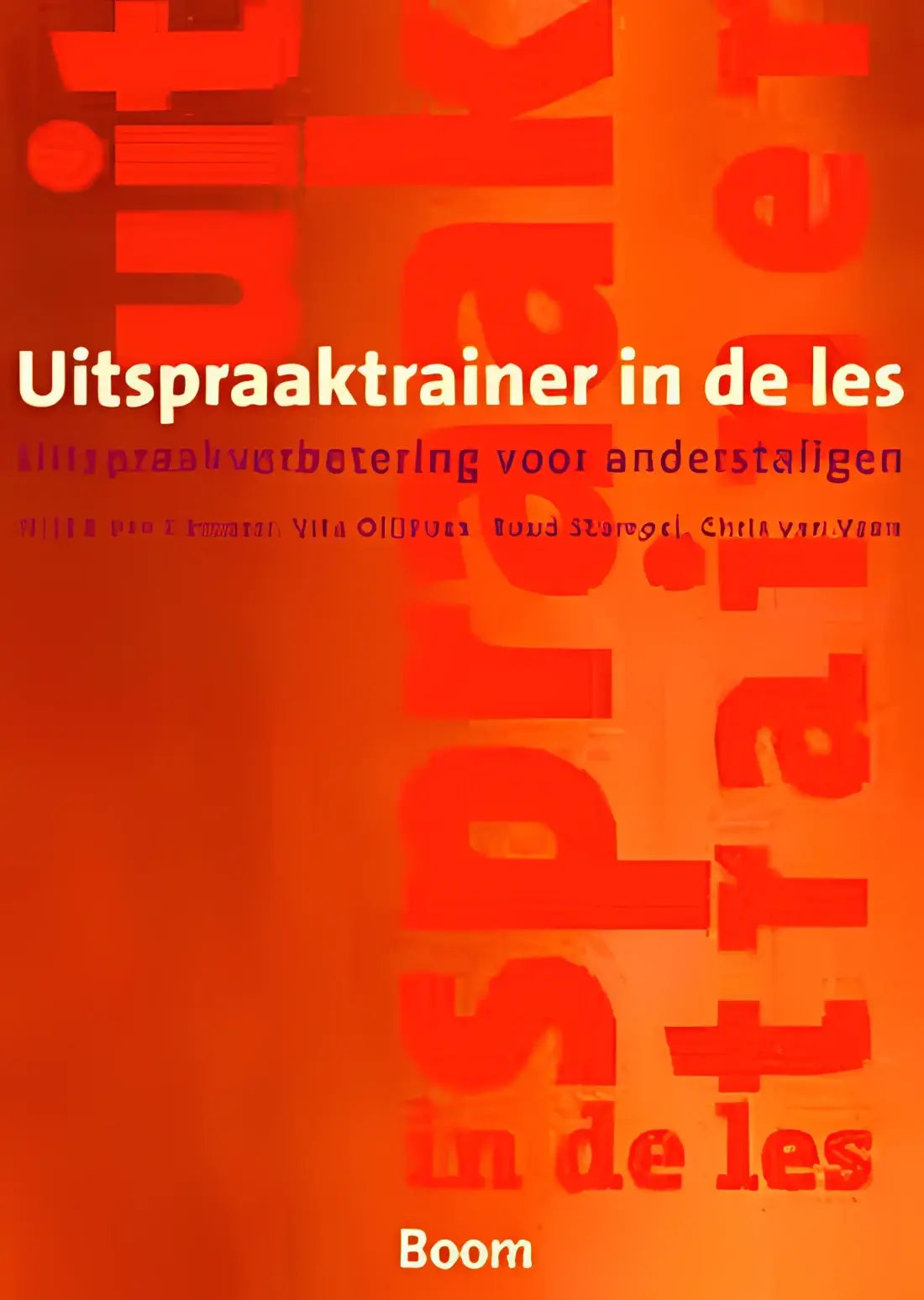 Uitspraaktrainer in de les: uitspraakverbetering voor anderstaligen boek + cd-rom - uitspraaktrainer in de les: