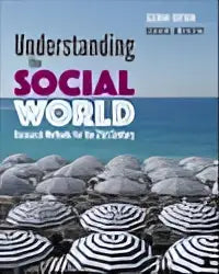 De boekomslag van Understanding the Social World tweede editie van Russell K over onderzoeksmethoden in de 21e eeuw