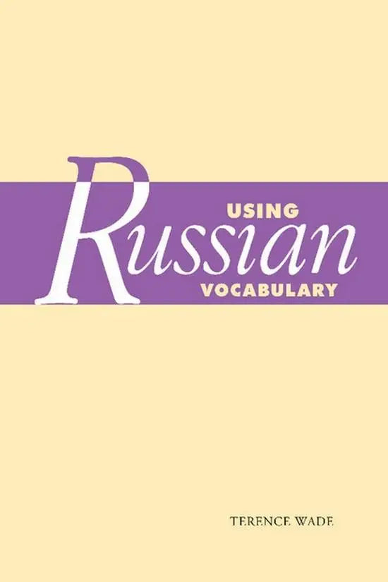 Using russian vocabulary - using russian vocabulary - boek
