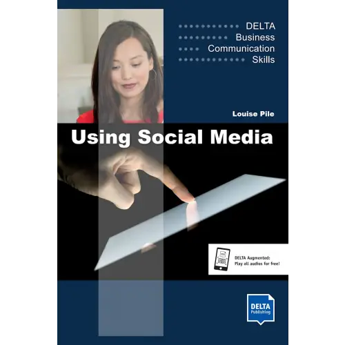 Omslag boek Using social media van Louise Pile, Delta serie, B1-B2