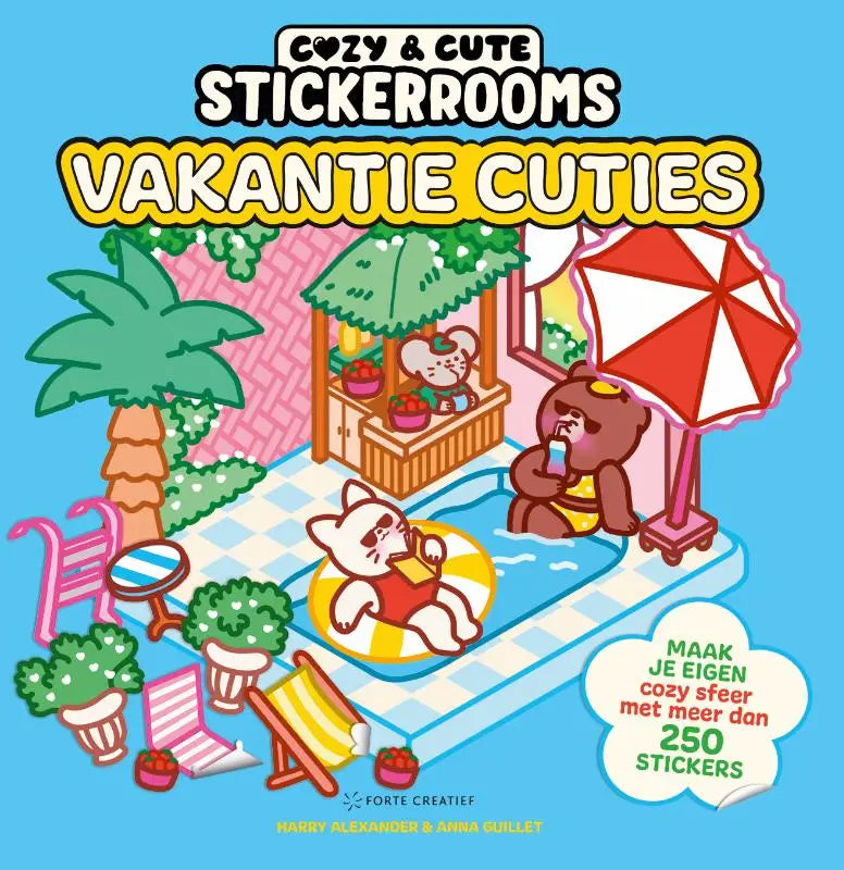 Vakantie Cuties - Maak je eigen cozy sfeer met meer dan 250 stickers