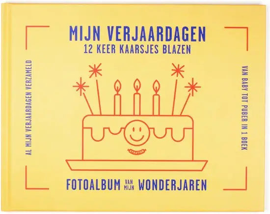 Mijn Verjaardagen - 12 keer kaarsjes blazen