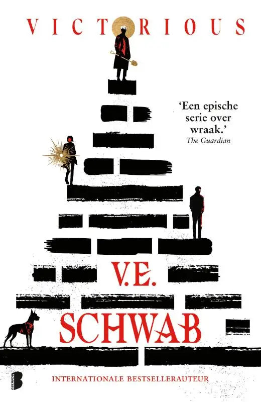 De cover van het boek Victorious door V.E. met een donkere achtergrond en opvallende titel in het wit