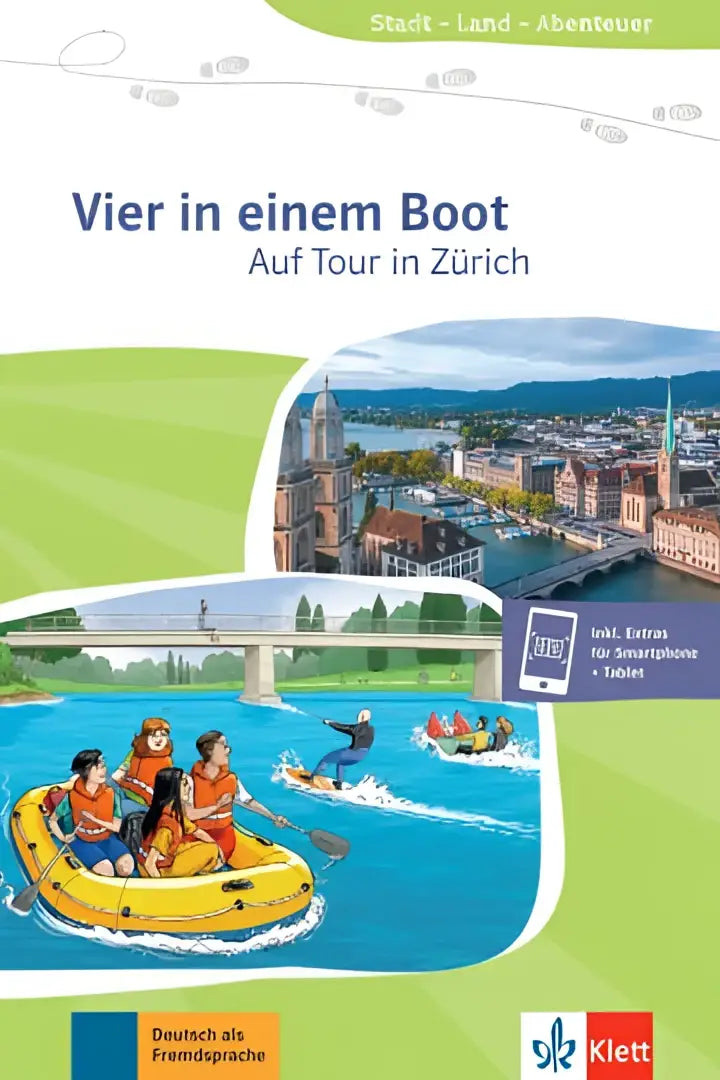 Vier in einem boot - auf tour in zürich a1 - sla - vier in einem boot - auf tour in zürich a1 - sla - boek