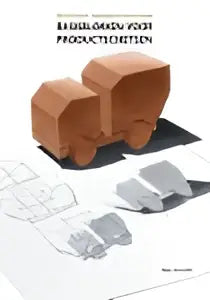 Minimalistisch modern productontwerp visueel communiceren met terracotta gekleurde klei geometrische vormen door koen terra voor ctrl publish