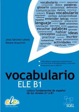 Vocabulario ele b1 - vocabulario ele b1 - spaanstalig leermiddel