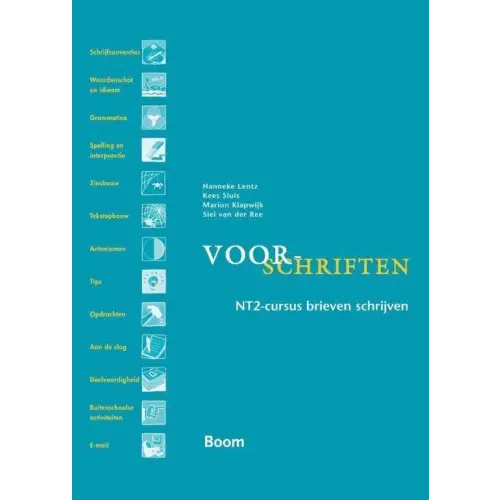 Voor-schriften - nt2-cursus brieven schrijven - voor-schriften - nt2-cursus brieven schrijven - boek