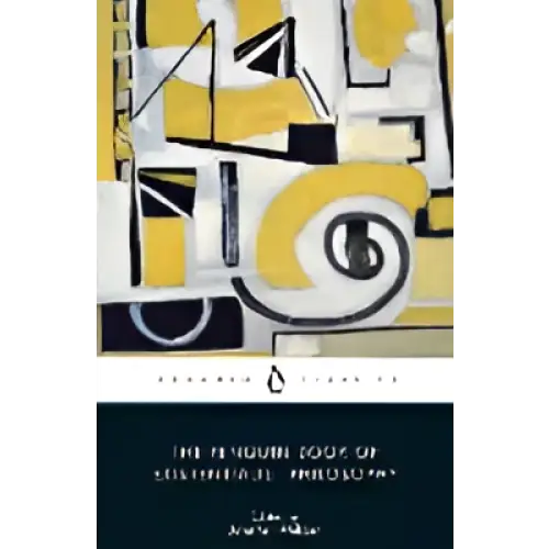 De Penguin book of modernist poetry, hardcover met geel-zwart geometrisch ontwerp