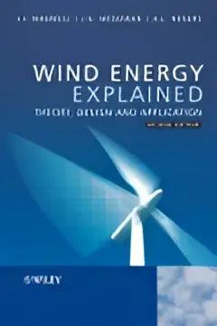 Blauw hardcover boek wind energy explained theory design and application door j over wind energy design and application