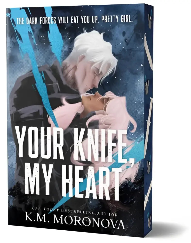 Boek your knife my heart van k.m dark military romance deel van dark forces book serie